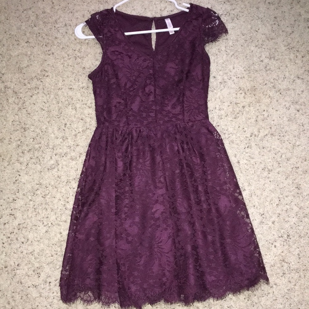 Dark purple Xhilaration dress